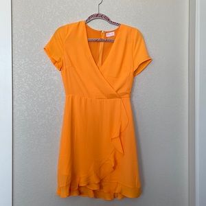 Seeking the Sunset dress. Never worn. Zip up back